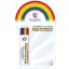 PXP Rainbow Body Crayon Paintstick – 6 színű szivárvány arcfestő stift fesztiválra és sporteseményekre
