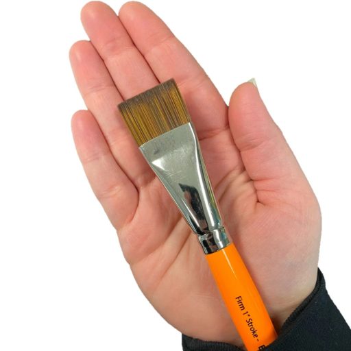 Bolt by Jest Paint arcfestőecset FIRM Stroke lapos 1"