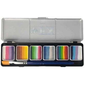   Diamond FX csíkos paletta SPARKLE - Touch of Metallic (6x6g)