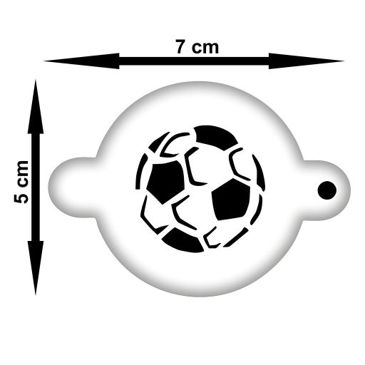 Arcfestő mini sablon szett 6db/cs