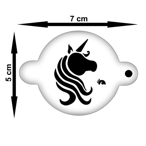 Arcfestő mini sablon szett 6db/cs