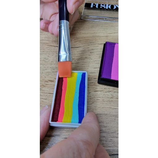 Diamond FX Lapos rövid sörtés arcfestő ecset SC18