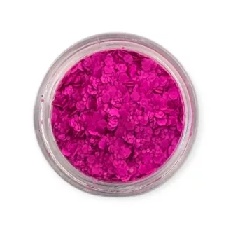 KiviArt Mixed Chunky UV Csillám Purple GSL143 - Világító Lila Nagyszemcsés Glitter