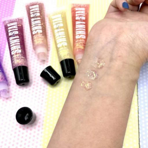 Shinny Star narancs glitter gel 16ml