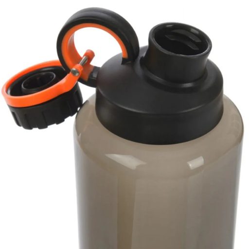 1 literes Tritán sport vizespalack, szivárgásmentes kialakítással, hordozó pánttal