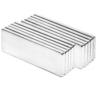 Erős neodímium mágnes 10mm x 5mm, 10db/cs
