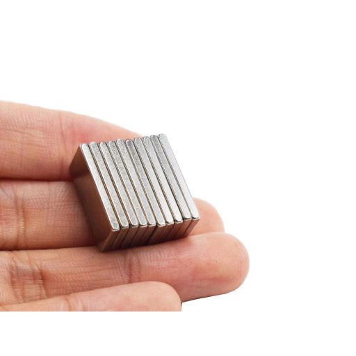 Erős neodímium mágnes 10mm x 5mm, 10db/cs