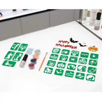 Csillámtetoválás Halloween készlet az MK Bazárt webáruházból.