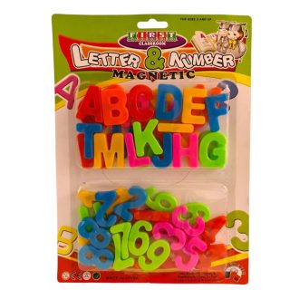 Hűtőmágnes készlet - Betűk, számok