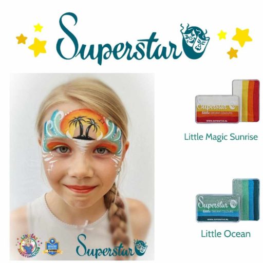 Superstar Little Magic Sunrise csíkos arcfesték 30gr