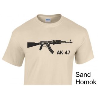 Póló - AK 47 katonai