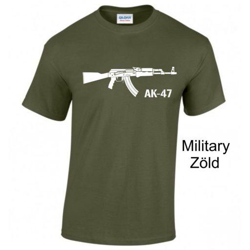 Póló - AK 47 katonai