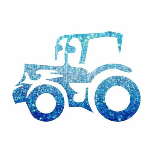 5x5 cm-es Csillám tetoválás sablon - Traktor 8