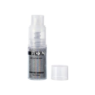   Fusion Glitter Pump Spray Stardust Shimmer - Holographic Silver
