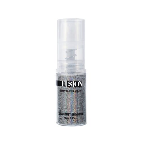 Fusion Glitter Pump Spray Stardust Shimmer - Holographic Silver