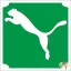 5x5 cm-es Csillámtetoválás sablon- Puma 75