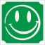5x5 cm-es Csillámtetoválás sablon - Emoji, smile 82