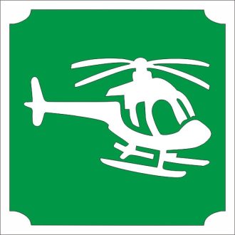 5x5 cm-es Csillámtetoválás sablon -  Helikopter 110