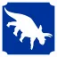 Dinoszauruszos csillámtetoválás egy gyermek karján