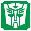 Csillámtetoválás sablon - Transformers Optimus 124