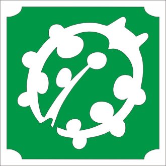 5x5 cm-es Csillámtetoválás sablon - Katica 125