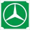 Csillámtetoválás sablon -  Mercedes 129