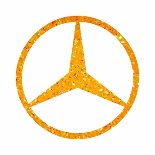 Csillámtetoválás sablon -  Mercedes 129