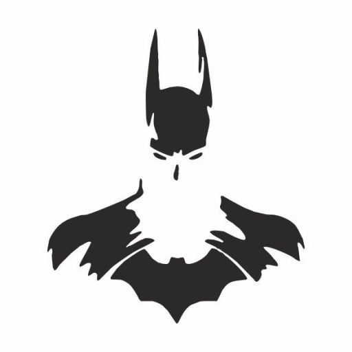 5x5 cm-es Csillámtetoválás sablon - Batman 158