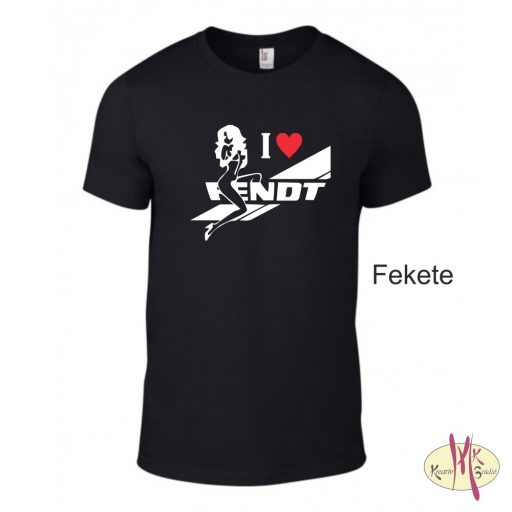 Kereknyakú Póló - I LOVE FENDT