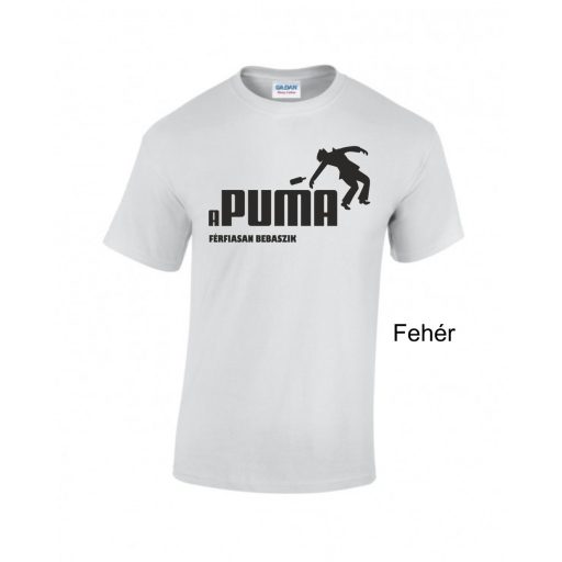 Póló - Apuma férfiasan bebaszik