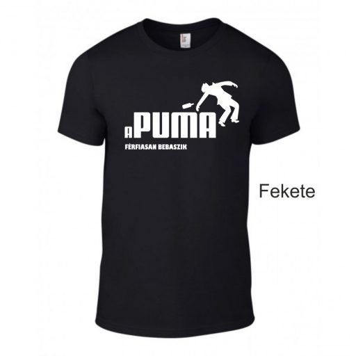 Póló - Apuma férfiasan bebaszik
