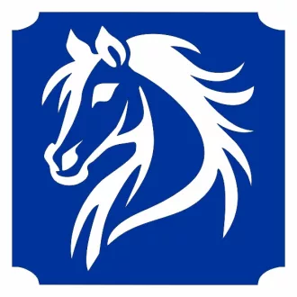 KiviArt Csillámtetoválás sablon -  Ló minta 216