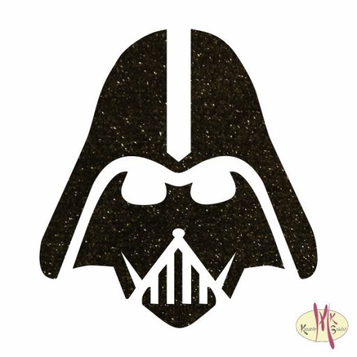 5x5 cm-es Csillámtetoválás sablon - Darth Vader 236