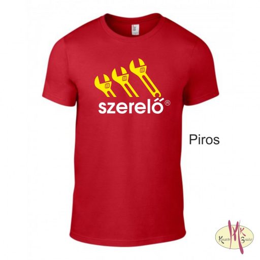 Kereknyakú Póló - Szerelő