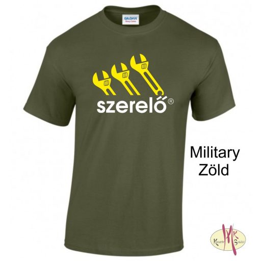 Kereknyakú Póló - Szerelő