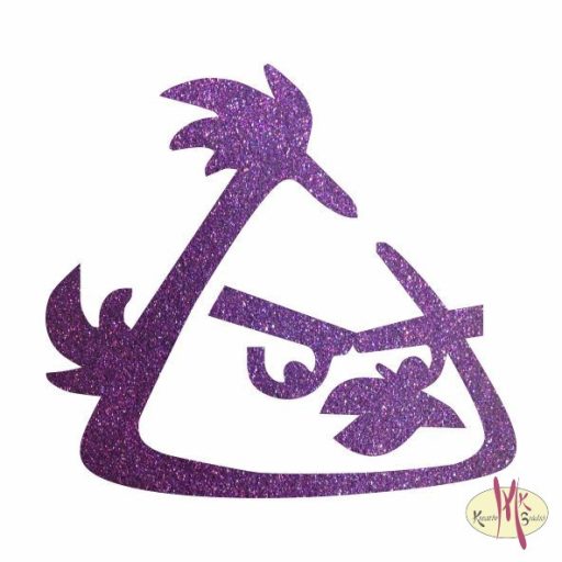 5x5 cm-es Csillám tetoválás sablon - Angry Birds 263