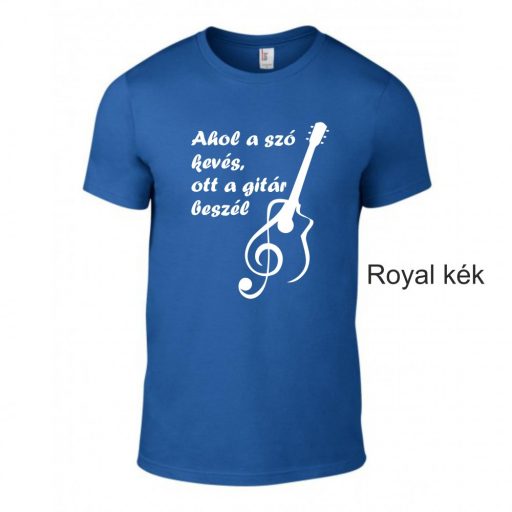 Póló - Ahol a szó kevés, ott a gitár beszél