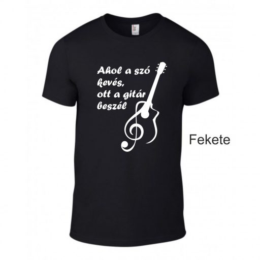 Póló - Ahol a szó kevés, ott a gitár beszél