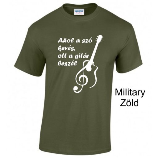Póló - Ahol a szó kevés, ott a gitár beszél