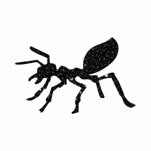 5x5 cm-es Csillámtetoválás sablon -Hangya 274