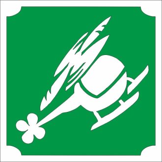 5x5 cm-es Csillámtetoválás sablon -  Helikopter 280