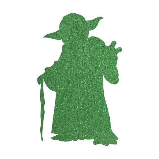 5x5 cm-es Csillám tetoválás sablon - Star Wars, Yoda 293