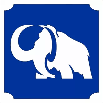 5x5 cm-es Csillám tetoválás sablon - Mamut 299