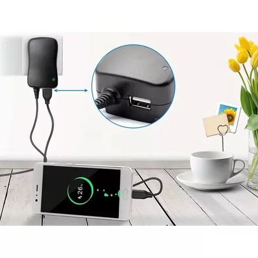 Univerzális Szabályozott Tápegység 3–12 V - USB + DC Csatlakozók