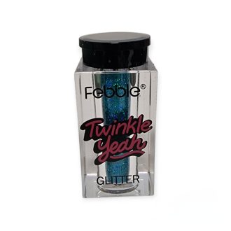 Febble Extra finom csillámpúder Kék