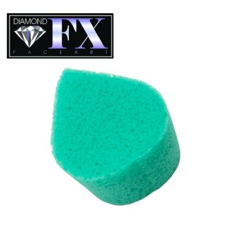 Diamond Fx Pofi arcfestő pillangó szivacs - zöld