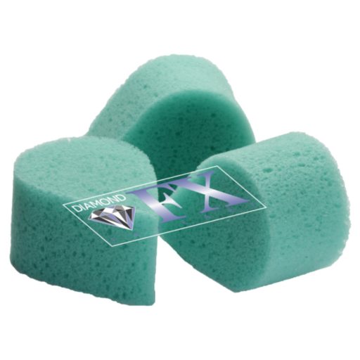 Diamond Fx Pofi arcfestő pillangó szivacs - zöld