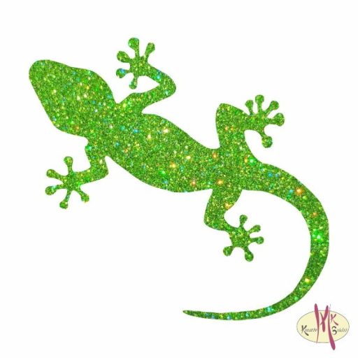 5x5 cm-es csillámtetoválás sablon - Gekko 366