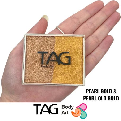 TAG csíkos arcfesték PEARL GOLD & PEARL OLD GOLD 50gr