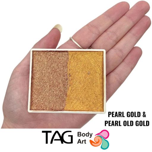 TAG csíkos arcfesték PEARL GOLD & PEARL OLD GOLD 50gr